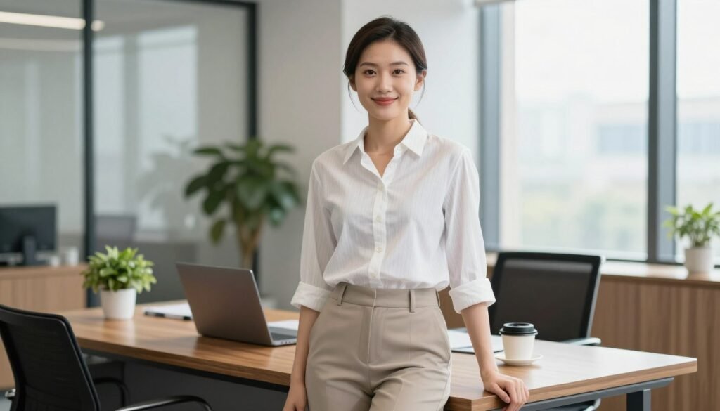 cotton office wear