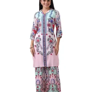Mira Multicolour Liva Heritage Print Co-Ord Set
