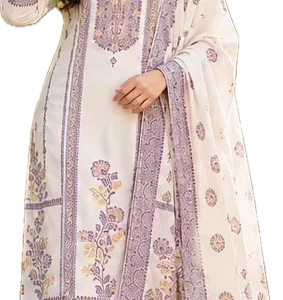 Ivory Poise Cotton Jacquard Workday Set